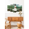 Kadın Manzarası 5 Parçalı Mdf Tablo 60 x 100