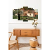 Kadın Manzarası 5 Parçalı Mdf Tablo 60 x 100