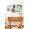 Kadın ve Çiçekler 5 Parçalı Mdf Tablo 60 x 100
