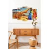 Kadınlar ve Bulutlar 5 Parçalı Mdf Tablo 60 x 100