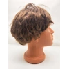 Coffee Color Short Cut Lined Mens Wig (5365)