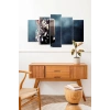 Kamera Manzarası 5 Parçalı Mdf Tablo 60 x 100
