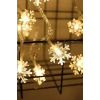Kar Tanesi Şekilli 3.5 Metre USB LED Işık – 20 LED’li Dekoratif Kış ve Yılbaşı Aydınlatması