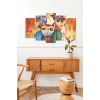 Karakter Manzarası 5 Parçalı Mdf Tablo 60 x 100