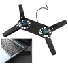 Katlanabilir Laptop Soğutucu 2 fanlı (5365)
