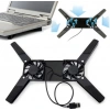 Katlanabilir Laptop Soğutucu 2 fanlı (5365)