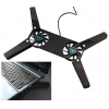Katlanabilir Laptop Soğutucu 2 fanlı (5365)