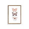 Kelebekler Ahşap Çerçeveli Tablo 30 x 42