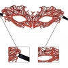 Kırmızı Dantel Masquerade Maskesi 5 No (5365)