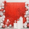 Red Glitter Background Curtain 1x2 m
