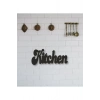 Kitchen Ahşap Tablo Mutfak Dekoru 25 cm