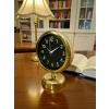 Klas Gold 25 x 20 Cm Metal Table Clock