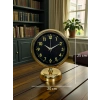 Klas Gold 25 x 20 Cm Metal Table Clock