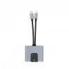 Kompakt 3ü 1 Arada Ethernet Çevirici Type-c Ve Lightning Uyumlu