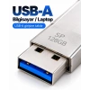 Kompakt 4in1 Usb Bellek 128gb Type-c Lightning Microusb