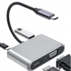 Kompakt 4k 4 İn 1 Bağlantı Adaptörü Usb-c Hdmı