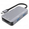 Kompakt 6 İn 1 Usb-c Çoklayıcı Hdmı Ethernet Adaptörü