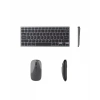 Kompakt Bluetooth Klavye Mouse Seti Çoklu Cihaz Uyumlu