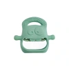 Koyu Yeşil Bebek Silikon Diş Kaşıyıcı