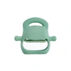 Koyu Yeşil Bebek Silikon Diş Kaşıyıcı
