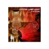 Kristal Masa Lambası Rgb Renk Değiştiren Gece Lambası 16 Renk Ve 4 Mod Dokunmatik Kontrol