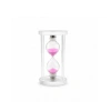 Small Glass Stand Hourglass - 10 cm Height - Decorative Ornament