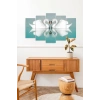 Kuğu Manzarası 5 Parçalı Mdf Tablo 60 x 100