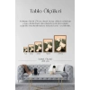 Kuğular Ahşap Çerçeveli Tablo 17 x 23