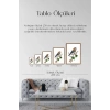 Kuş Ahşap Çerçeveli Tablo 50 x 70
