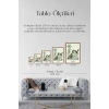 Kuşlar Ahşap Çerçeveli Tablo 23 x 30