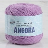 La Mia Angora 50gr Mor El Örgü İpi - L127 - 33801