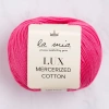 La Mia Lux Mercerized Cotton Fuchsia Hand Knitting Yarn - 35 - 33746