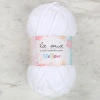 La Mia Mellow Beyaz El Örgü İpi - 901 - 34150