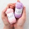La Mia Mini Mercerized Cotton 20-piece Pack Colored Hand Knitting Yarn - 33825
