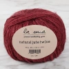 La Mia Natural Jute Twine 100 gr Bordeaux Jute Twine - L211 - 34105