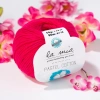 La Mia Pastel Cotton Fuşya El Örgü İpi - L058 - 33613