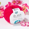 La Mia Pastel Cotton Fuşya El Örgü İpi - L058 - 33613