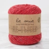 La Mia Re-Tweed Kırmızı Melanj El Örgü İpi - L165