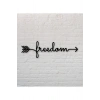Lazer Kesim Ahşap Duvar Dekoru Freedom 40 x 40