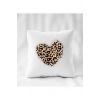 Leopar Desen Baskılı Yastık 40 x 40