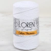 Loren Cotton Macrame White - R001 - 34366