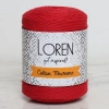 Loren Cotton Macrame Kırmızı - R095 - 34374