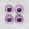 Loren Crafts 4lü Mor Düğme - 1733