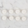 Loren Crafts 8 li Beyaz Düğme - 391