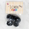 Loren Crafts 8-Piece Button Gray - 1129