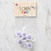 Loren Crafts 8 li Lila Düğme - 624