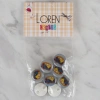 Loren Crafts 8 li Mavi Minibüs Düğme - 698