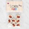 Loren Crafts 8li Ördek Düğme - 1201