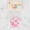 Loren Crafts 8 li Pembe Düğme - 398
