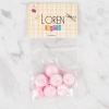 Loren Crafts 8 li Pembe Düğme - 407